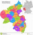 germany 1760 rhineland palatinate | Rhineland, Germany, Map