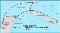 Conquista de la península de Yucatán | Mind Map