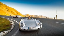 Watch Dr. Wolfgang Porsche And His Son Ferdinand Drive 550 Spyders In ...