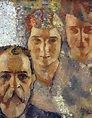 Anselmo Bucci, Mio padre e le mie sorelle, 1914, olio su tela | Olio su ...