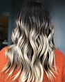 Rooty Balayage: High Contrast Hair Colors