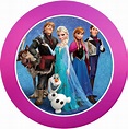 Kit de Frozen con Orilla Fucsia para Imprimir Gratis. - Ideas y ...