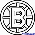 Boston Bruins Logo Coloring Page - Coloring Home