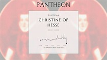 Christine of Hesse Biography - 16th-century German noblewoman | Pantheon