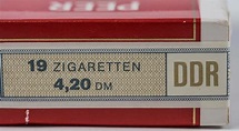 Zigarettenschachteln diverse | DDR Museum Berlin