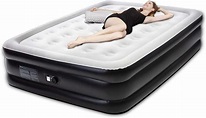 Tuomico Inflatable Double Size Air Bed,Queen Air Mattress Blow-up Bed ...