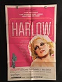Harlow 1965 Original Vintage One Sheet Movie Poster, Jean Harlow Story ...