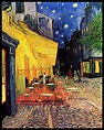 “Terraza de café por la noche”, de Vincent Van Gogh (1888). - líneas ...