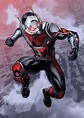 Official Marvel Avengers Mightiest Heroes Ant-Man #Displate artwork by ...