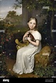 Embde August Von Der - Portrait de la comtesse Louise Bose comme enfant ...