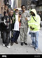 George Clinton and His Gangsters of Love arrive at the "Late Show with ...