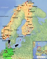 StepMap - Nordkap-Tour - Landkarte für Deutschland