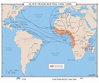 Slave Trade Map | Color 2018