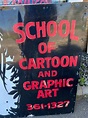 The Joe Kubert School of Cartoon and Graphic Art Metal Sign | eBay