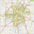 Map of Winnipeg, Manitoba - GIS Geography