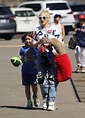 Gwen Stefani Takes Adorable Son Apollo, 8, To LA Baseball Game: Photos ...