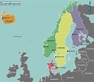 Scandinavia Map 1 • Mapsof.net