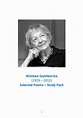 Wisława Szymborska - Selected poems (study pack) | Teaching Resources