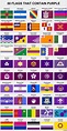 50 flags with purple : r/vexillology