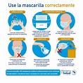 Instrucciones básicas para el uso adecuado de las mascarillas - CRC 891