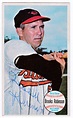 Brooks Robinson Signed 1964 Topps Giants #50 Oversized Baseball Card ...