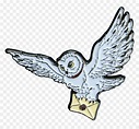 Transparent Hedwig Png - Harry Potter Owl Cartoon, Png Download - vhv