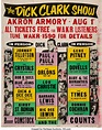 The Dick Clark Show 1963 Vintage Concert Poster.. ... Music | Lot ...