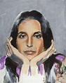 Joan Baez now rises up painting her heroes
