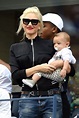 Gwen Stefani and Apollo Rossdale at the US Open | Photos | POPSUGAR ...