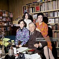 The new Poet Laureate Cecil Day-Lewis wih his wife, Jill, daughter ...