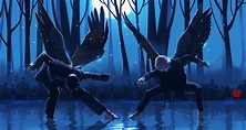 Pin by 𝐄𝐜𝐡𝐚 𝐇𝐚𝐦𝐚𝐥𝐭𝐚☽ on BTS Fan art | Edits | Bts fanart, Black swan ...