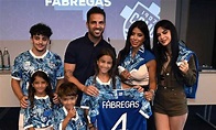 Cesc Fábregas empieza nueva vida con su esposa e hijos en Italia