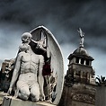 "Kiss of Death" sculpture, Poblenou cemetery, Barcelona. : r/pics