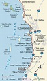 Pacific Coast Highway Beaches | ROAD TRIP USA | San diego map ...