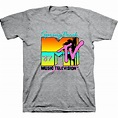 Mens MTV Retro Logo Shirt - MTV Classic 90s tee - MTV Classic 1980s T ...