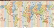 World Time Zone Map With Longitude - United States Map