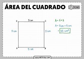 Calcular area del cuadrado - ABC Fichas