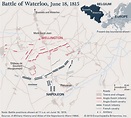 Battle Of Waterloo Map – Map Of The Usa With State Names