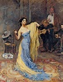 Max Slevogt - Portrait of the Dancer Marietta di Rigardo (1904) : r/museum