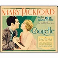 Vintage Movie Poster Coquette 1929 Starring Mary Pickford and Johnny ...