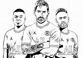 Dibujos de Lionel Messi para colorear e imprimir– ColoringOnly.Com
