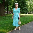 A Summer Dress – SusanAfter60.com Summer Wrap Dress, Cotton Dress ...