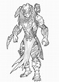 The Predator Coloring Page Printable Coloring Page For Kids - Coloring Home