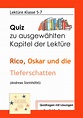 Rico Oskar Und Die Tieferschatten Arbeitsblätter Lösungen - Mark ...