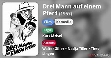 Drei Mann auf einem Pferd (film, 1957) - FilmVandaag.nl