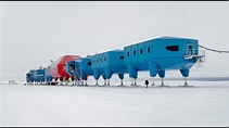 Designing and building polar research stations in Antarctica - YouTube