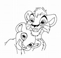 Kovu Lion King 2 Coloring Pages - Wickedgoodcause
