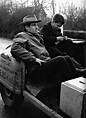 Francois Truffaut during a break in the filming of “The 400 Blows/Les ...