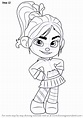 Learn How to Draw Vanellope von Schweetz from Wreck-It Ralph (Wreck-It ...