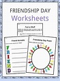 Printable Friendship Worksheets For Kindergarten